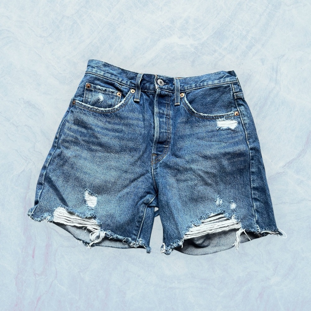 Levi’s Blue Denim shorts